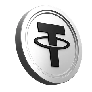 Coin element for Tether USDT in the trading community's trust section